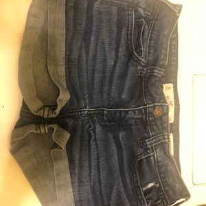 Hollister short color dark blue